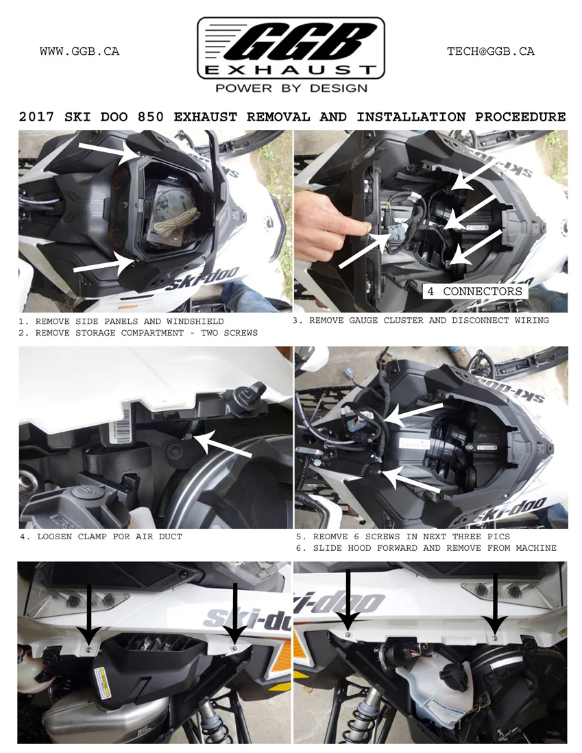 2017-2023 Ski-Doo Gen 4 850 E-TEC Mountain Muffler - Image 11