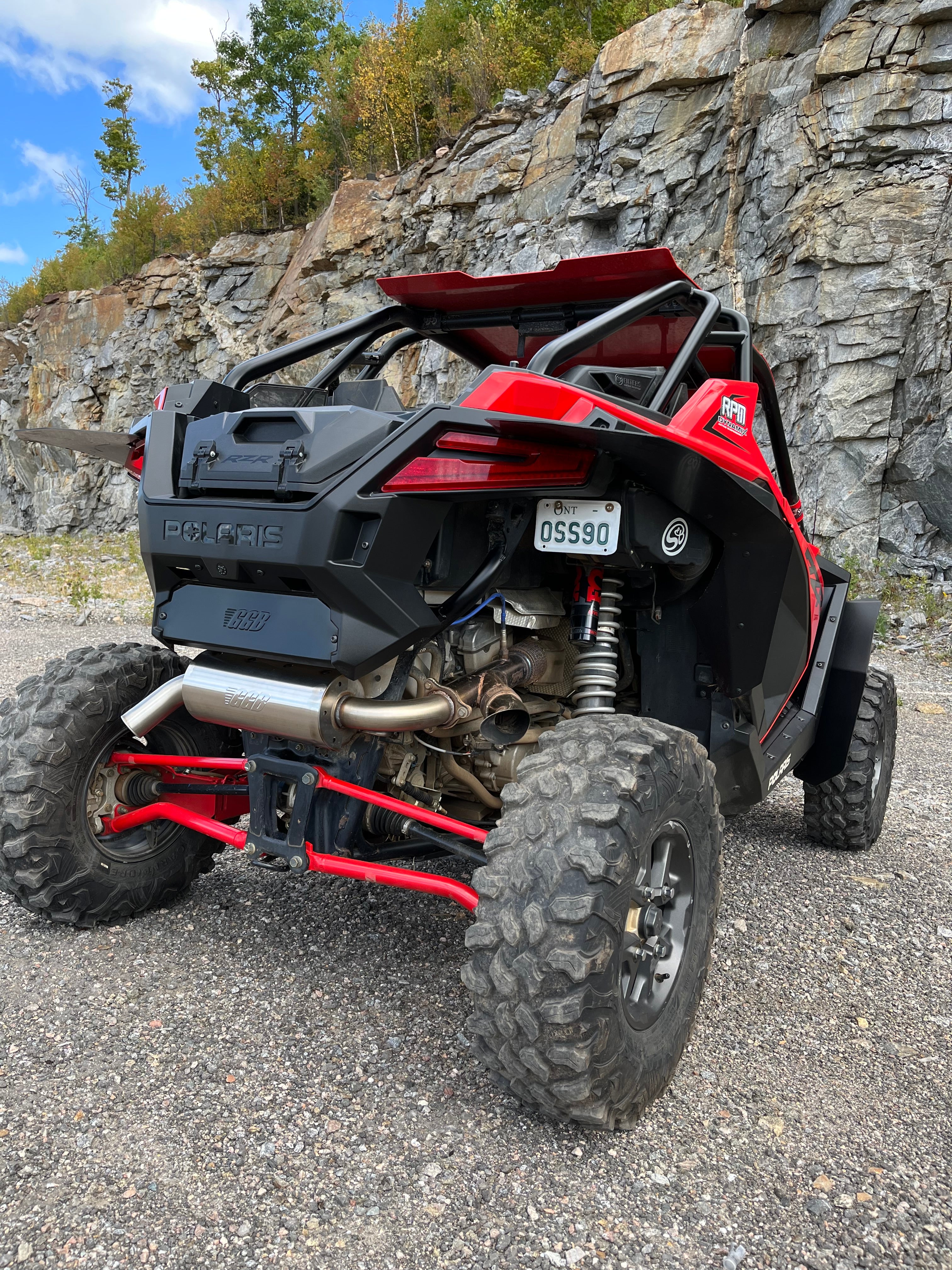 2020-2025 Polaris RZR Pro XP/XP4 Turbo Trail Muffler - Image 13