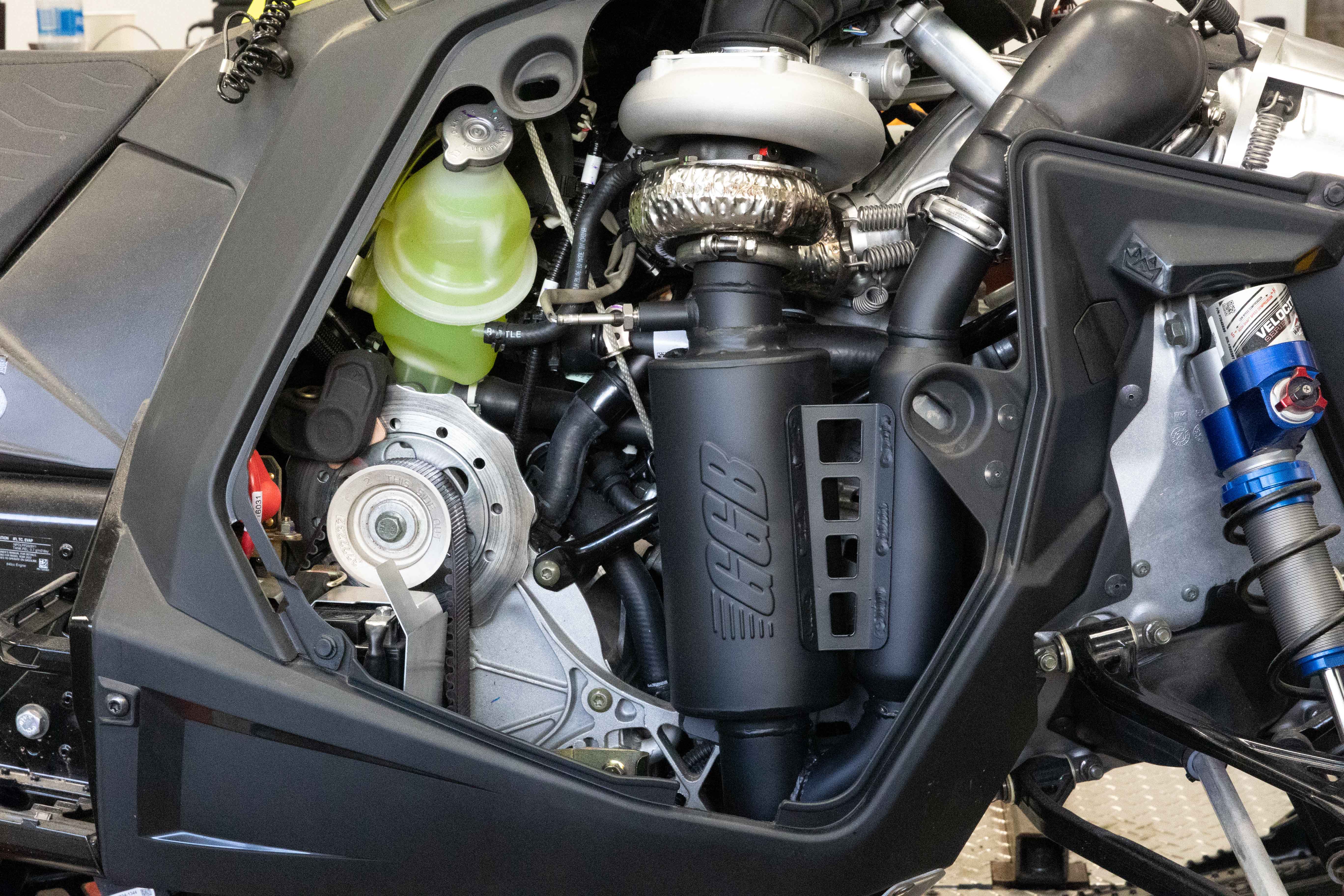 2022-2026 Polaris 850 Patriot Boost Mountain Muffler - Image 6