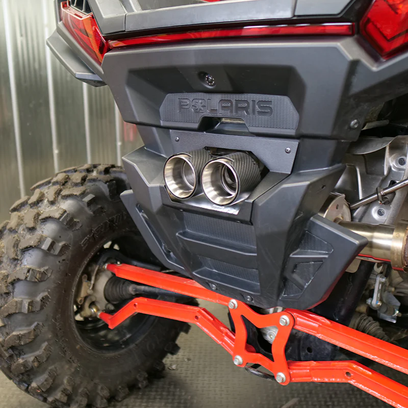 2024-2025 Polaris RZR XP 1000 Center Exit Sport Pro Dual Tip Muffler - Image 5