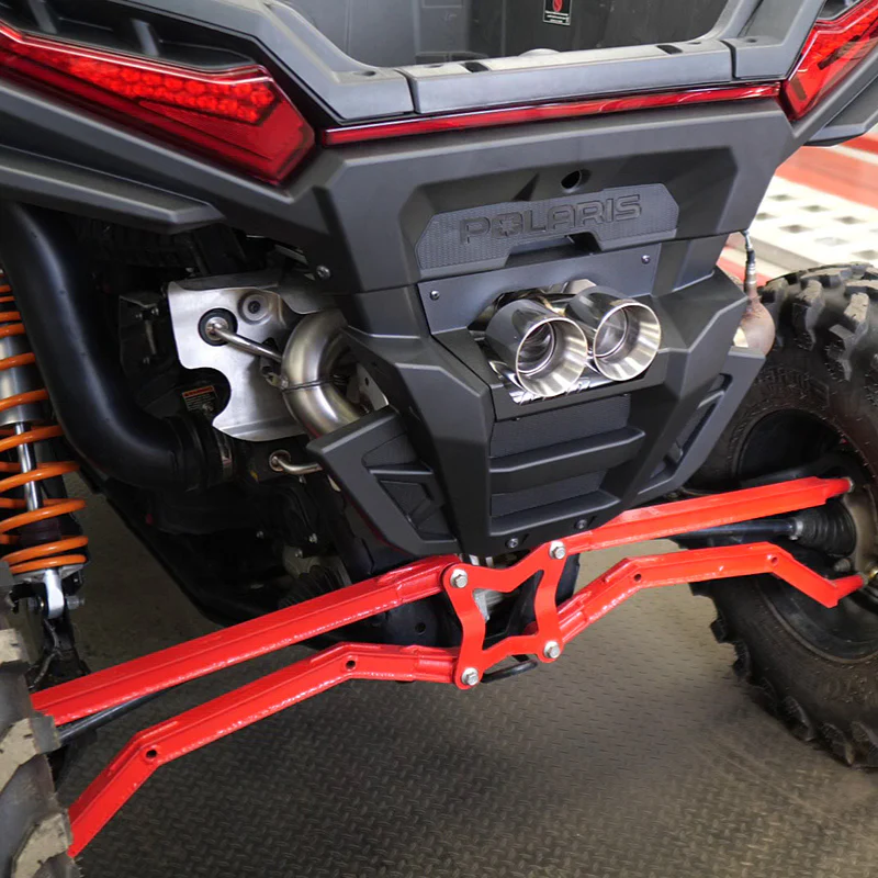 2024-2025 Polaris RZR XP 1000 Center Exit Sport Pro Dual Tip Muffler - Image 8